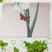 Linge De Cuisine Iris avec le papillon (Plié)