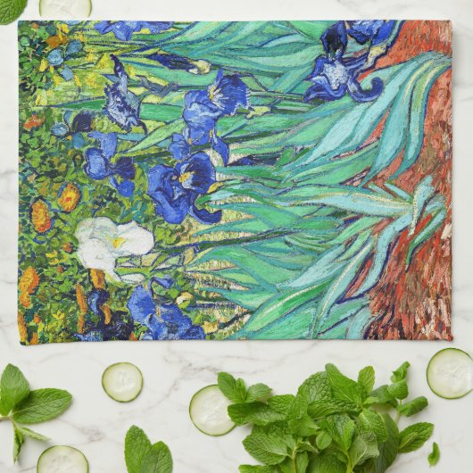 Linge De Cuisine Iris par Vincent van Gogh (Plié)