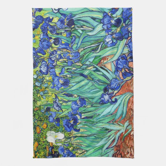 Linge De Cuisine Iris par Vincent van Gogh (Vertical)