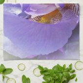 Linge De Cuisine iris pourpre (Plié)