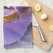 Linge De Cuisine iris pourpre (Quart Plié)