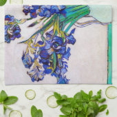 Linge De Cuisine Irises de Vincent Van Gogh (Plié)