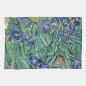 Linge De Cuisine Irises par Van Gogh (Horizontal)