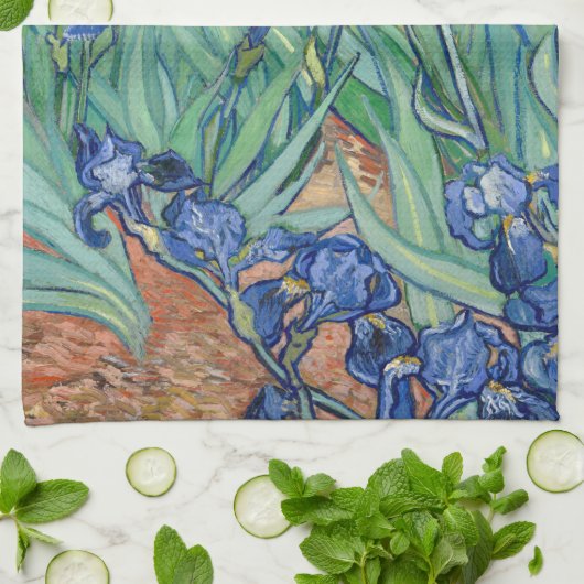 Linge De Cuisine Irises | Vincent van Gogh (Plié)