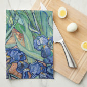 Linge De Cuisine Irises | Vincent van Gogh (Quart Plié)