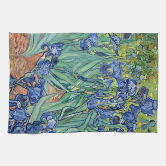 Linge De Cuisine Irises | Vincent van Gogh (Horizontal)
