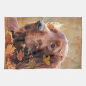 Linge De Cuisine Irish Red Setter, Irish Setter (Horizontal)