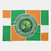 Linge De Cuisine Irish shamrock (Horizontal)