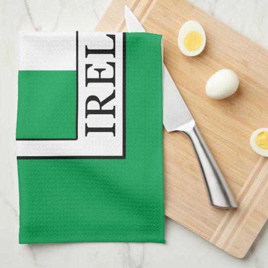 Linge De Cuisine Irlande (Quart Plié)