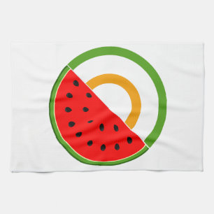 Linge De Cuisine IRLANDE AVEC PALESTINE - Watermelon