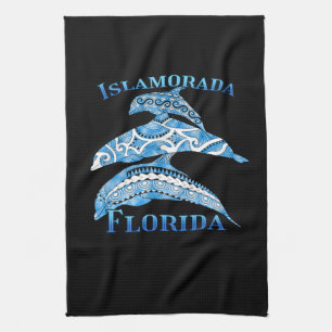 Linge De Cuisine Islamorada Florida Keys vacances Dauphins tribaux