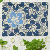 Linge De Cuisine Island Hibiscus Hawaiian Kitchen Towen (Plié)