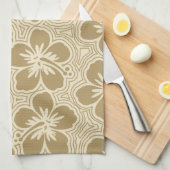 Linge De Cuisine Island Hibiscus Hawaiian Kitchen Towen (Quart Plié)