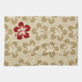 Linge De Cuisine Island Hibiscus Hawaiian Kitchen Towen (Horizontal)