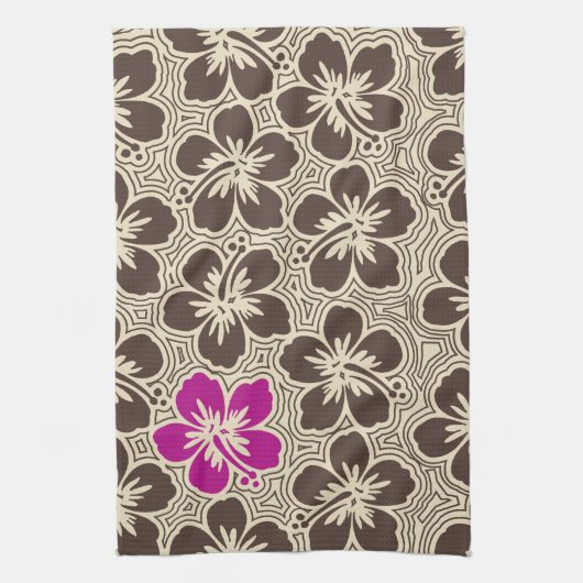 Linge De Cuisine Island Hibiscus Hawaiian Kitchen Towen (Vertical)