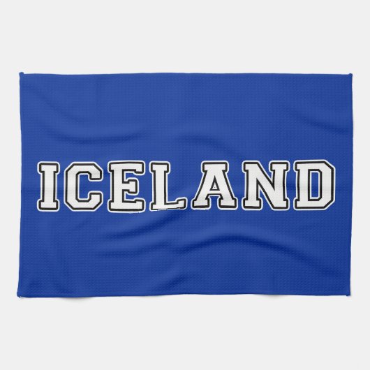 Linge De Cuisine Islande (Horizontal)
