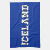 Linge De Cuisine Islande (Vertical)