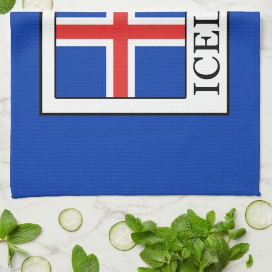 Linge De Cuisine Islande (Plié)