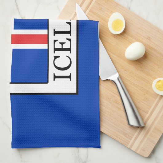 Linge De Cuisine Islande (Quart Plié)