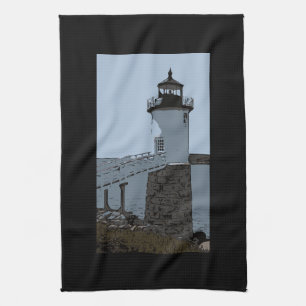 LINGE DE CUISINE ISLE AU HAUT LIGHT