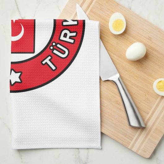 Linge De Cuisine Istanbul Türkiye (Quart Plié)