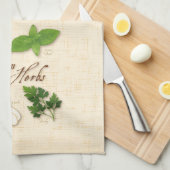 Linge De Cuisine Italian Herbs, basil, origan, parsley, garlic (Quart Plié)