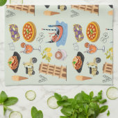 Linge De Cuisine Italie Vacances parfaites (Plié)