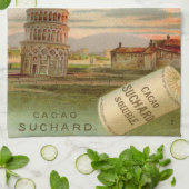 Linge De Cuisine Italie vintage Tour de Pise (Plié)