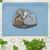 Linge De Cuisine Italien Greyhound Huddle (Plié)