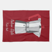 Linge De Cuisine Italien Moka (Horizontal)