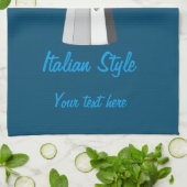 Linge De Cuisine Italien Moka (Plié)