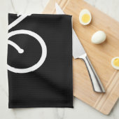 Linge De Cuisine Itinéraire Vélo Blanc (Quart Plié)