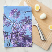 Linge De Cuisine Jacaranda Blossoms (Quart Plié)