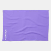 Linge De Cuisine Jacaranda purple color (Horizontal)