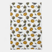 Linge De Cuisine Jack et chat rétro (Vertical)