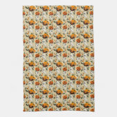 Linge De Cuisine Jack-o-Ghost Jaune (Vertical)