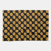 Linge De Cuisine Jack-O-Lanterns CITROUILLE d'Halloween (Horizontal)