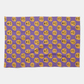 Linge De Cuisine Jack-O-Lanterns CITROUILLE d'Halloween (Horizontal)