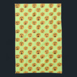 Linge De Cuisine Jack-O-Lanterns CITROUILLE d'Halloween<br><div class="desc">Décorez votre cuisine avec cette serviette de plat citrouille amusante. Fait un grand ménage saisonnier ou cadeau mariage! Vous pouvez le customiser et ajouter du texte. Consultez ma boutique pour plus de couleurs et de motifs !</div>
