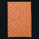 Linge De Cuisine Jack-O-Lanterns CITROUILLE d'Halloween<br><div class="desc">Décorez votre cuisine avec cette serviette de plat citrouille amusante. Fait un grand ménage saisonnier ou cadeau mariage! Vous pouvez le customiser et ajouter du texte. Consultez ma boutique pour plus de couleurs et de motifs !</div>