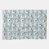 Linge De Cuisine Jack Russell Terrier Patrouilles et os (Horizontal)