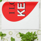 Linge De Cuisine J'adore le kéfir (Plié)