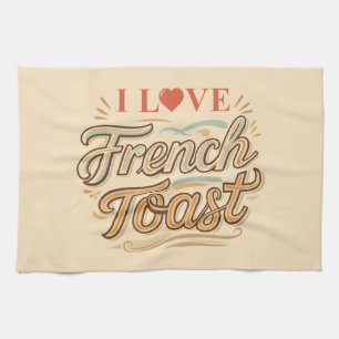 Linge De Cuisine J'adore les toasts français