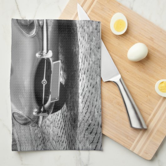 Linge De Cuisine Jaguar E-Type (Quart Plié)