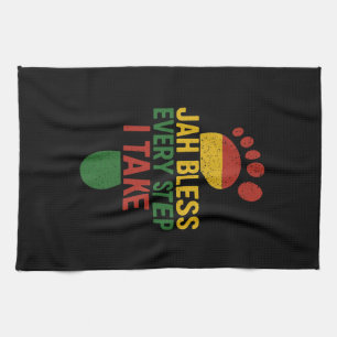 Linge De Cuisine Jah Bénisse Chaque Pas que je fais Rasta
