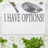 Linge De Cuisine J'ai des options (Plié)