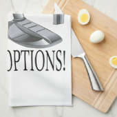 Linge De Cuisine J'ai des options (Quart Plié)