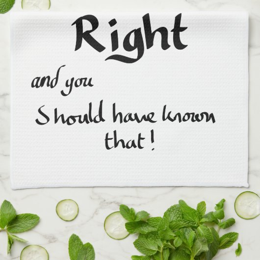 Linge De Cuisine J'Ai Dit Laissé Drôle Instructions Argument Joke S (Plié)