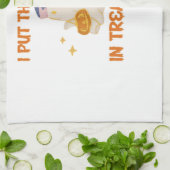 Linge De Cuisine J'Ai Mis Traitement Dans Traitement Rétro Funny In (Plié)