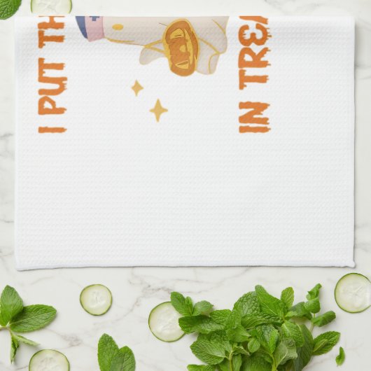 Linge De Cuisine J'Ai Mis Traitement Dans Traitement Rétro Funny In (Plié)